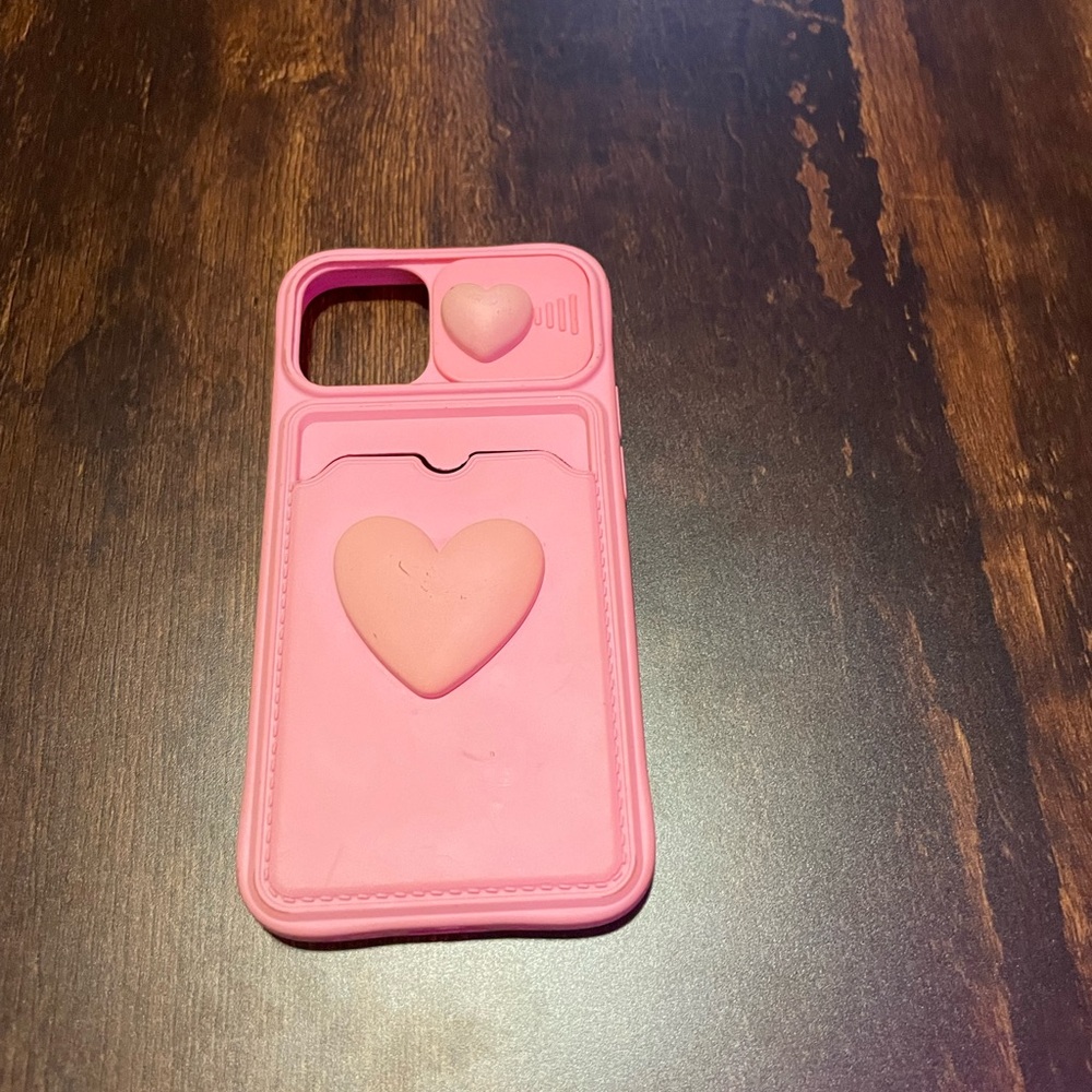 Pink Heart Phone Case
